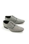 View Item New Ikon Originals Black White Dogtooth Fabric Shoe